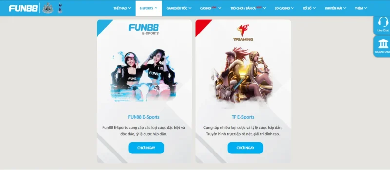 Sơ lược về hình thức cá cược Esports tại Fun 88 Sơ lược về hình thức cá cược Esports tại Fun 88