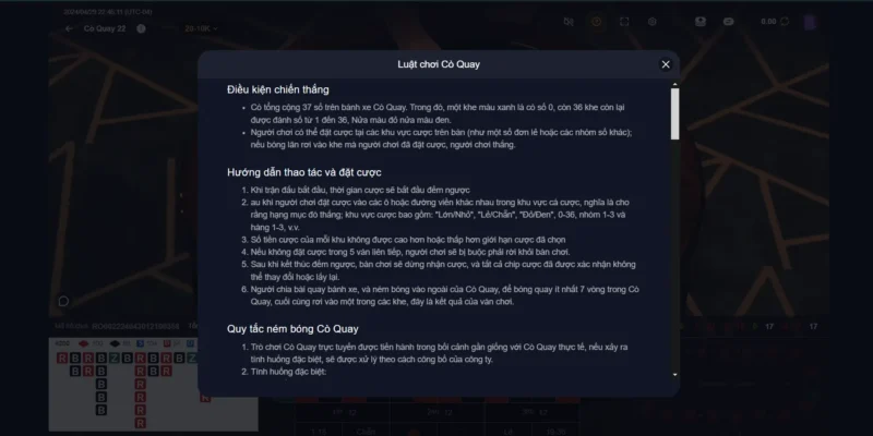 Quy cách luật chơi trong Roulette Fun 88 Quy cách luật chơi trong Roulette Fun 88