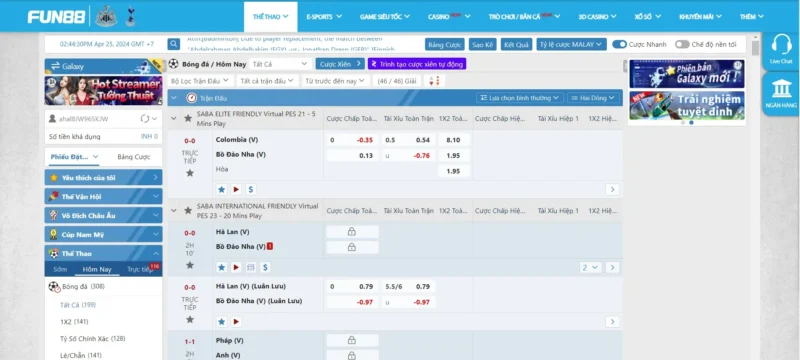 Những điều cần biết khi tham gia cá cược bóng đá trên Saba Sports Fun88 Những điều cần biết khi tham gia cá cược bóng đá trên Saba Sports Fun88