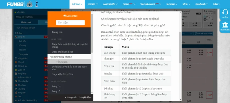Nên chọn những kèo cược cân sức khi tham gia cược thể thao Fun88 Nên chọn những kèo cược cân sức khi tham gia cược thể thao Fun88
