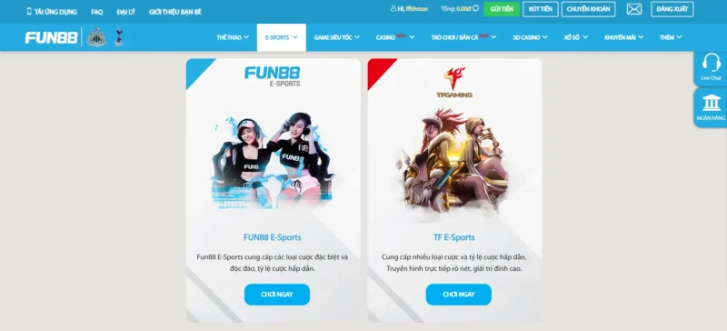 Các chương trình khuyến mãi cho thể thao tại Fun88 Các chương trình khuyến mãi cho thể thao tại Fun88