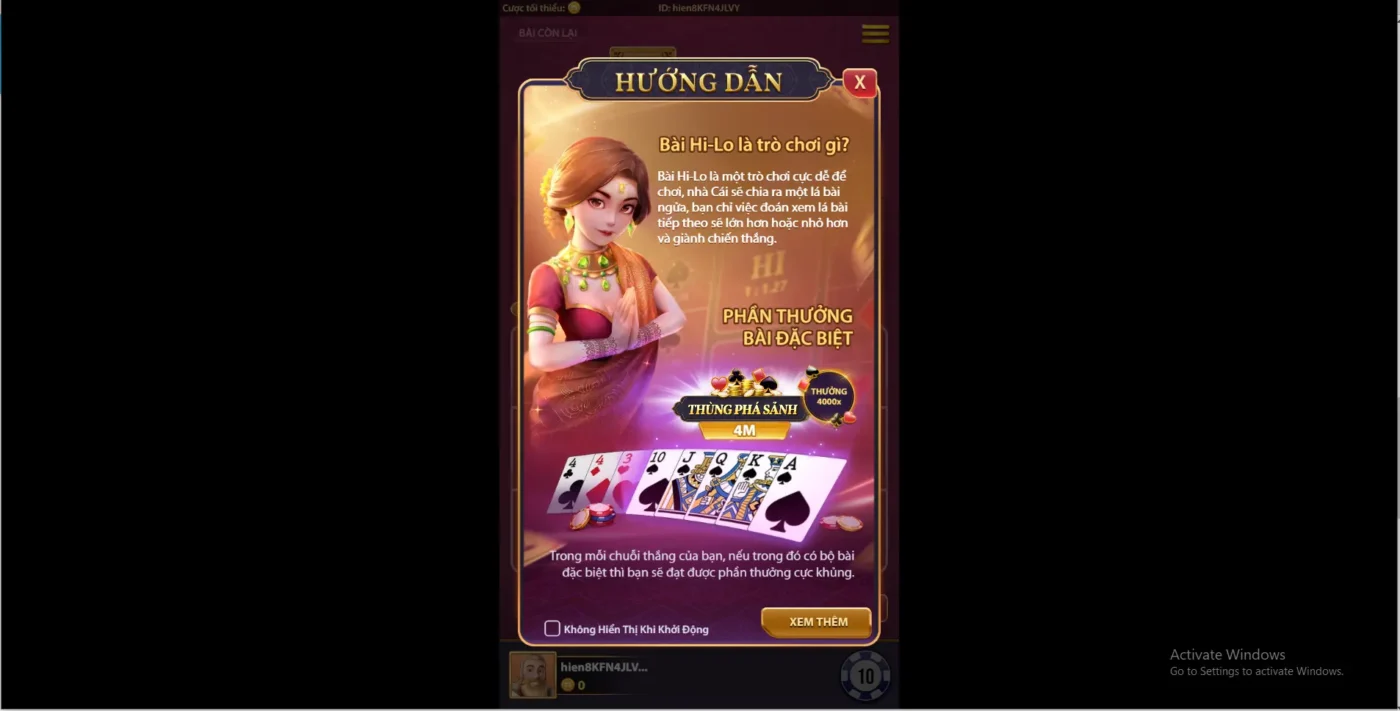 Quy tắc chơi bài Hilo Screenshot 2024 06 26 220333
