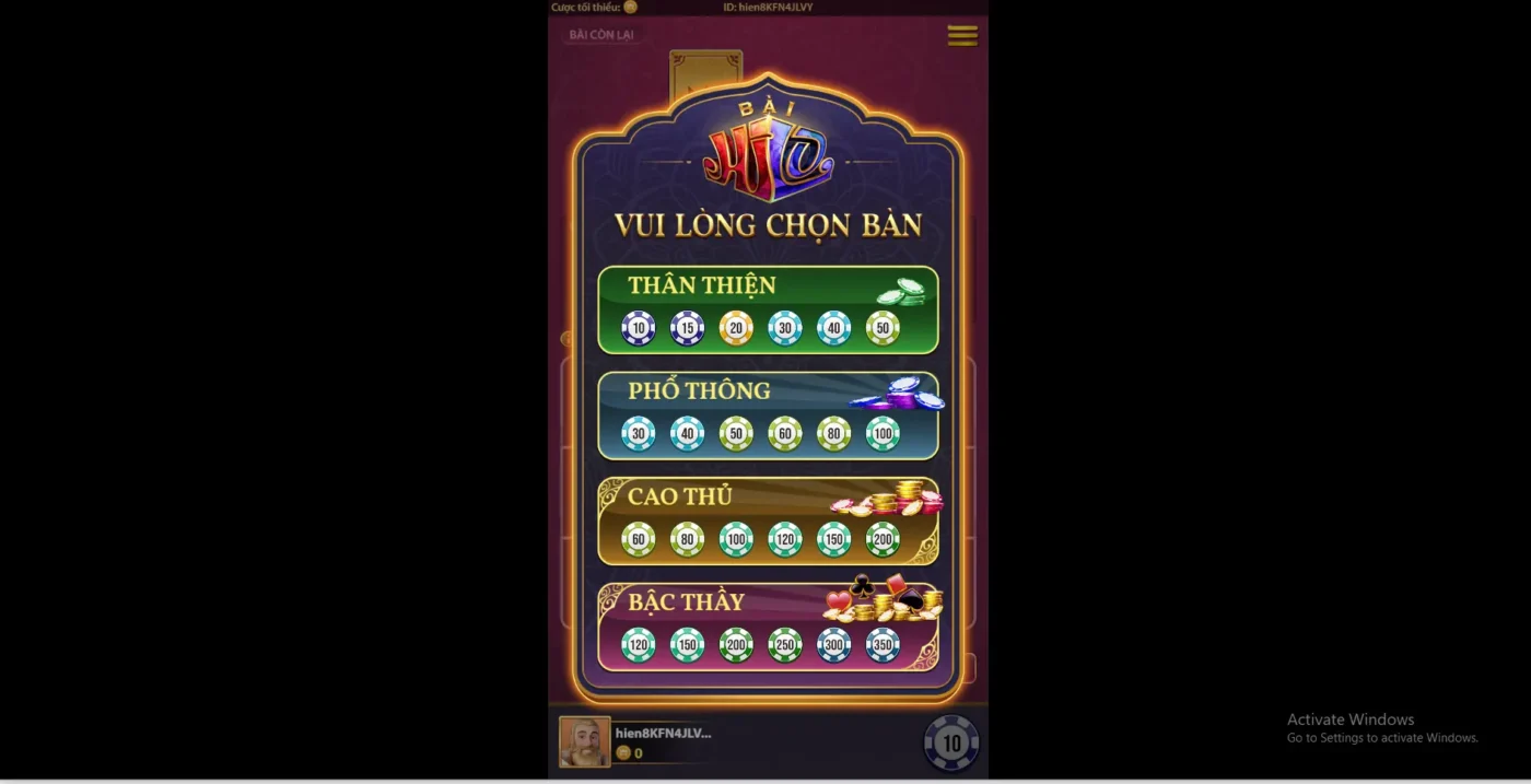 Chơi bài Hilo thắng lớn Screenshot 2024 06 26 220343