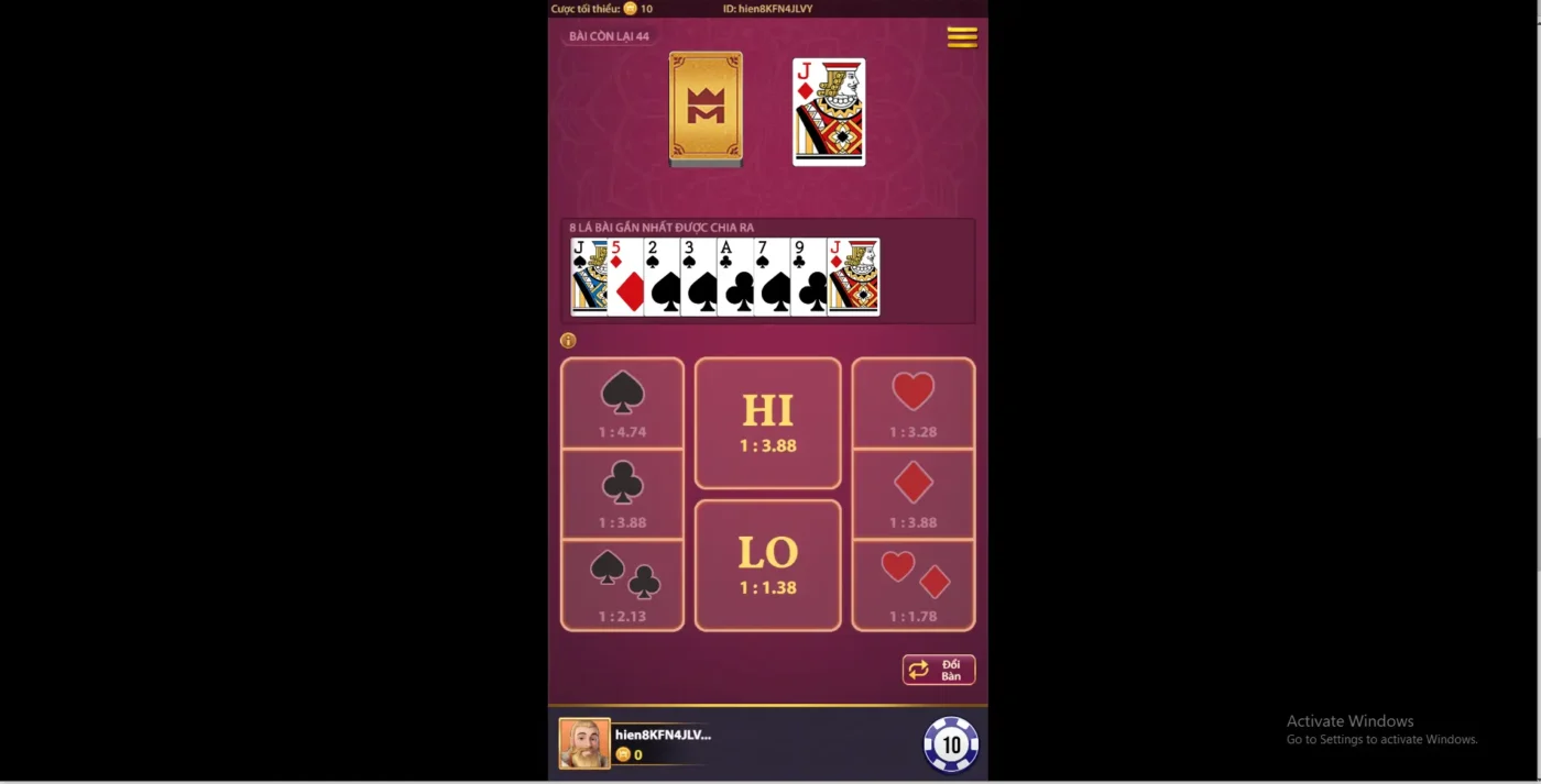 Hướng dẫn chơi bài Hilo Screenshot 2024 06 26 220401