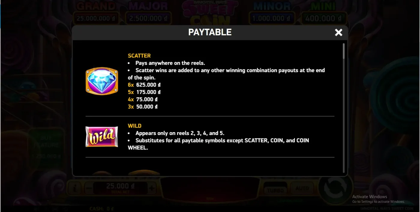 Luật chơi slot Đồng xu ngọt ngào Screenshot 2024 07 09 210835